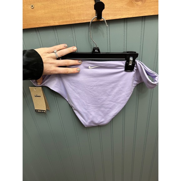 Nike Swim Women's Lavender Bikini Bottoms Size XL Move to Zero Sustainable - Picture 3 of 5